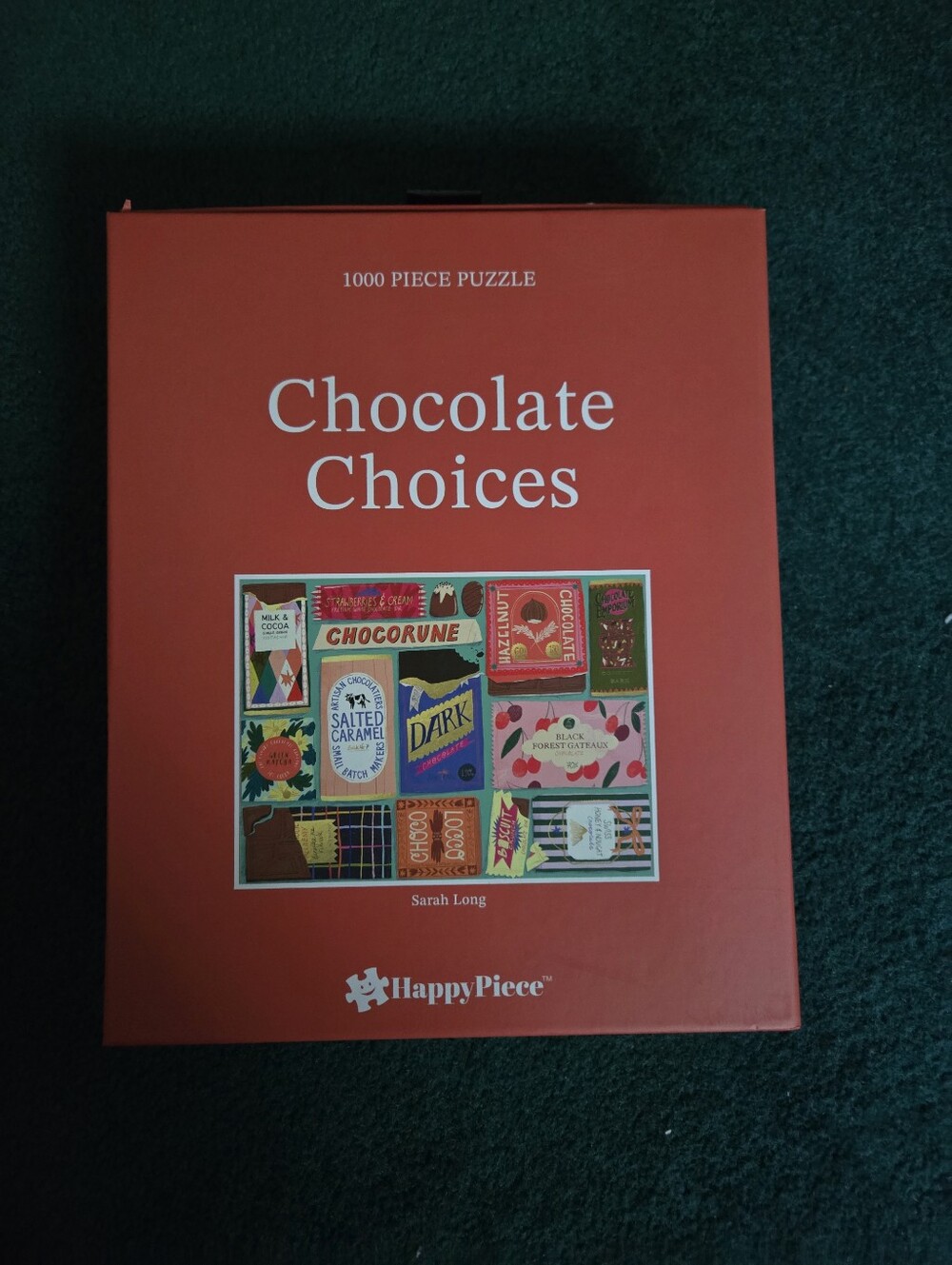 Happy Piece "Chocolate Choices" 1000 Piece Puzzle